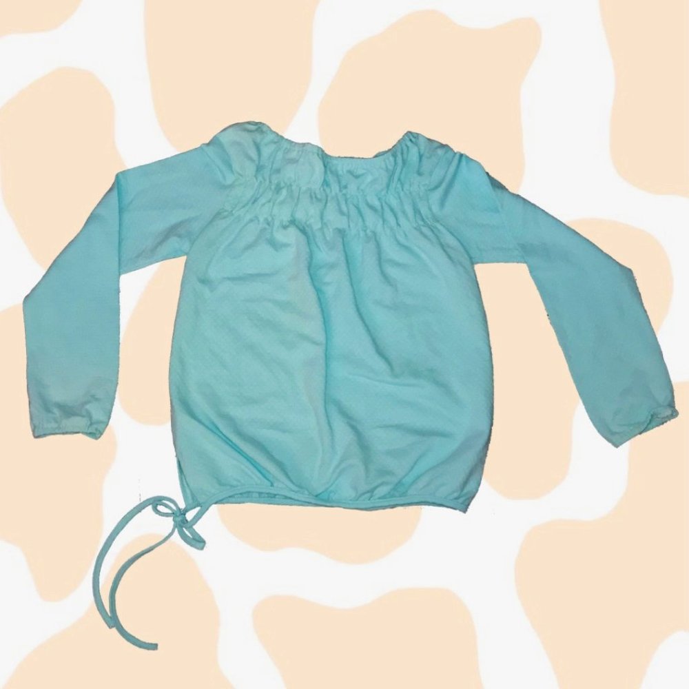 Ruched Off the shoulder top!
